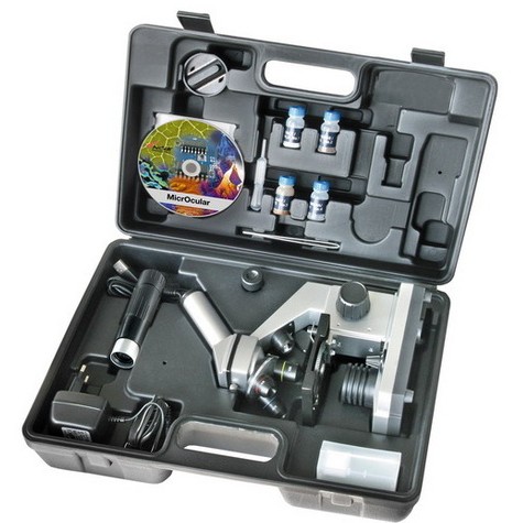 Bresser Biolux Mikroskop-Set CEA 40x-1024x USB