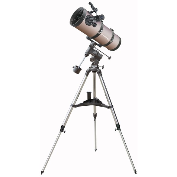 Bresser Pluto 114/500 EQ Spiegelteleskop carbon design
