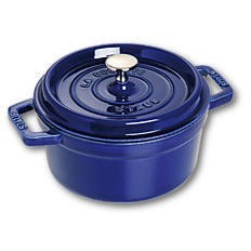 Staub 40510-264-0 Cocotte rund dunkelblau 20cm