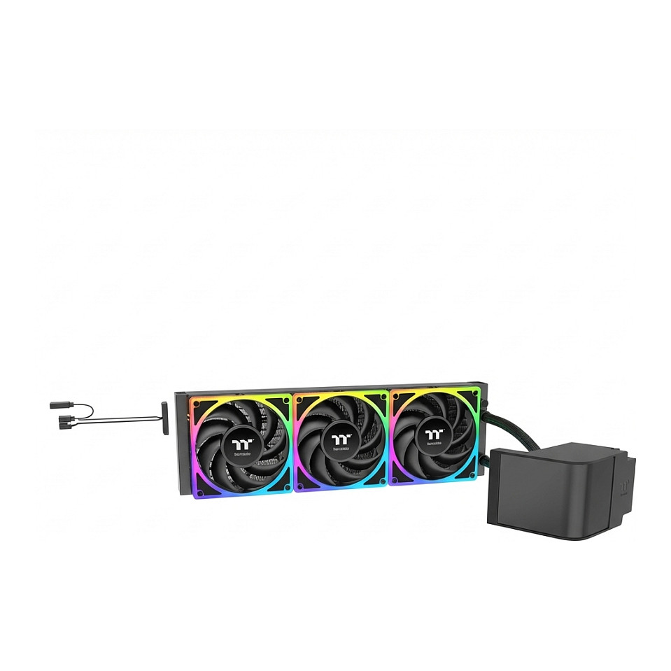 K Thermaltake MAGCurve 360 Ultra All-In-One Liquid Cooler System ARGB Fan