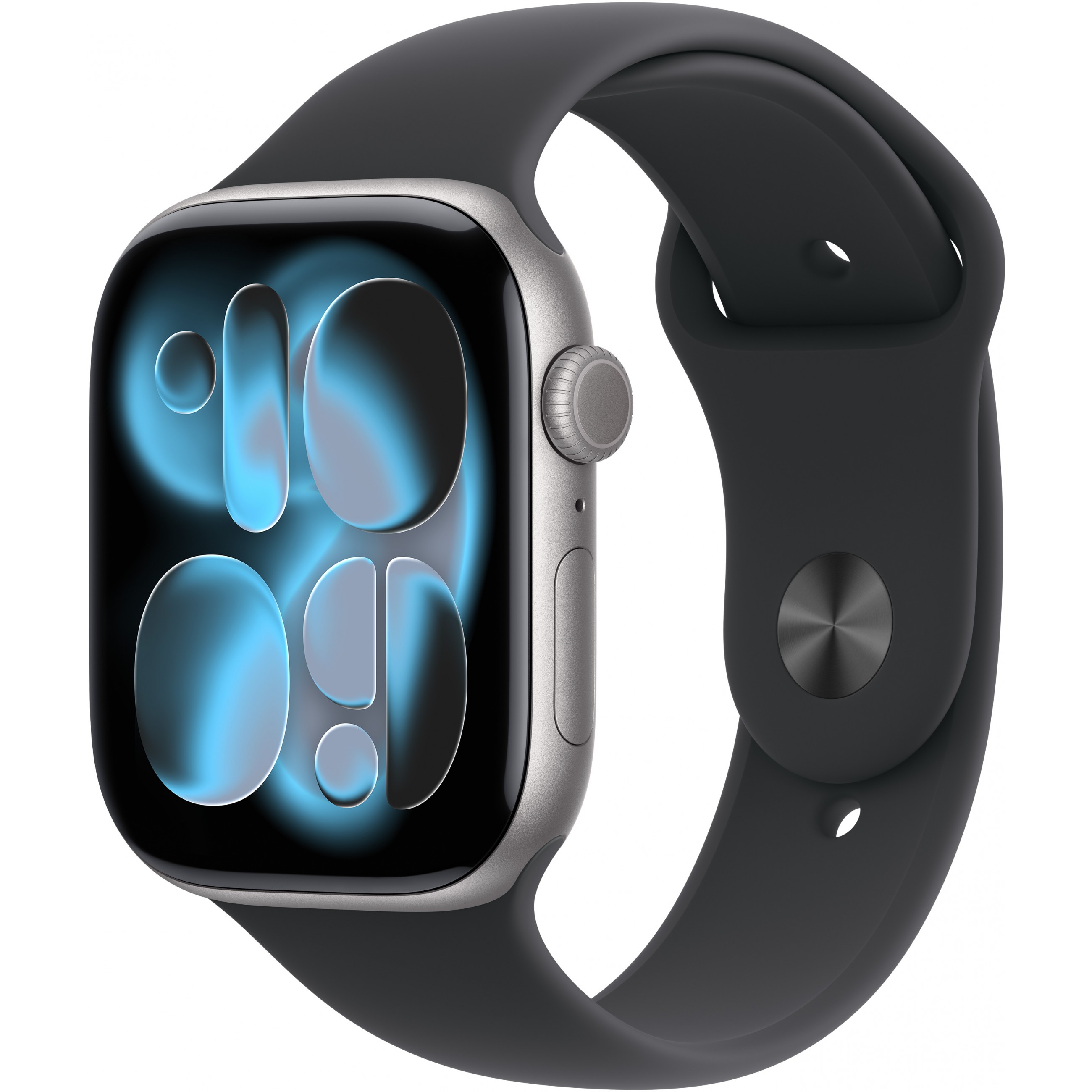 Apple Watch S11 Aluminium 46mm Space Grau (Sportarmband schwarz) M/L