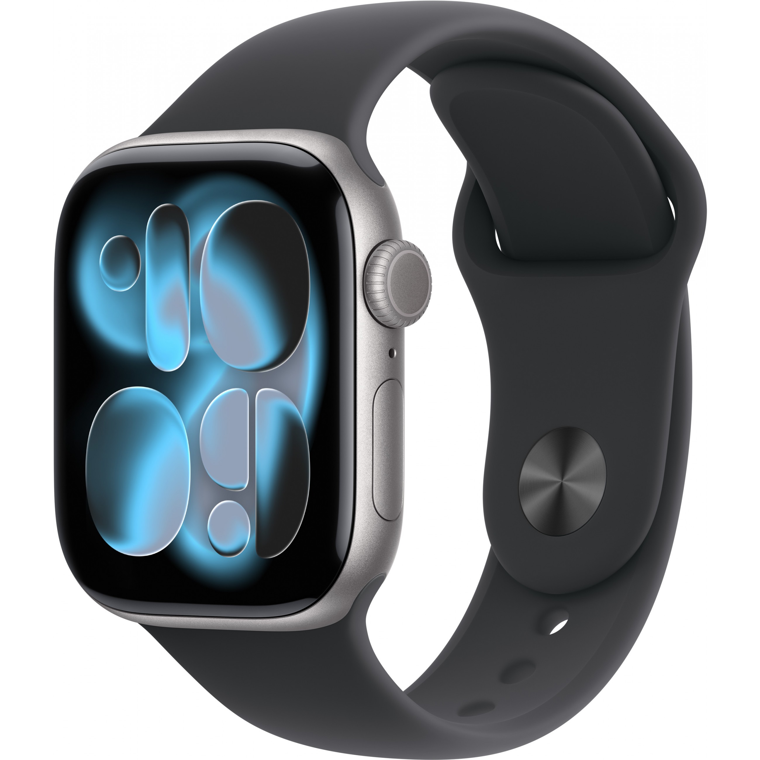 Apple Watch S11 Aluminium Cellular 42mm Space Grau (Sportarmband schwarz) M/L