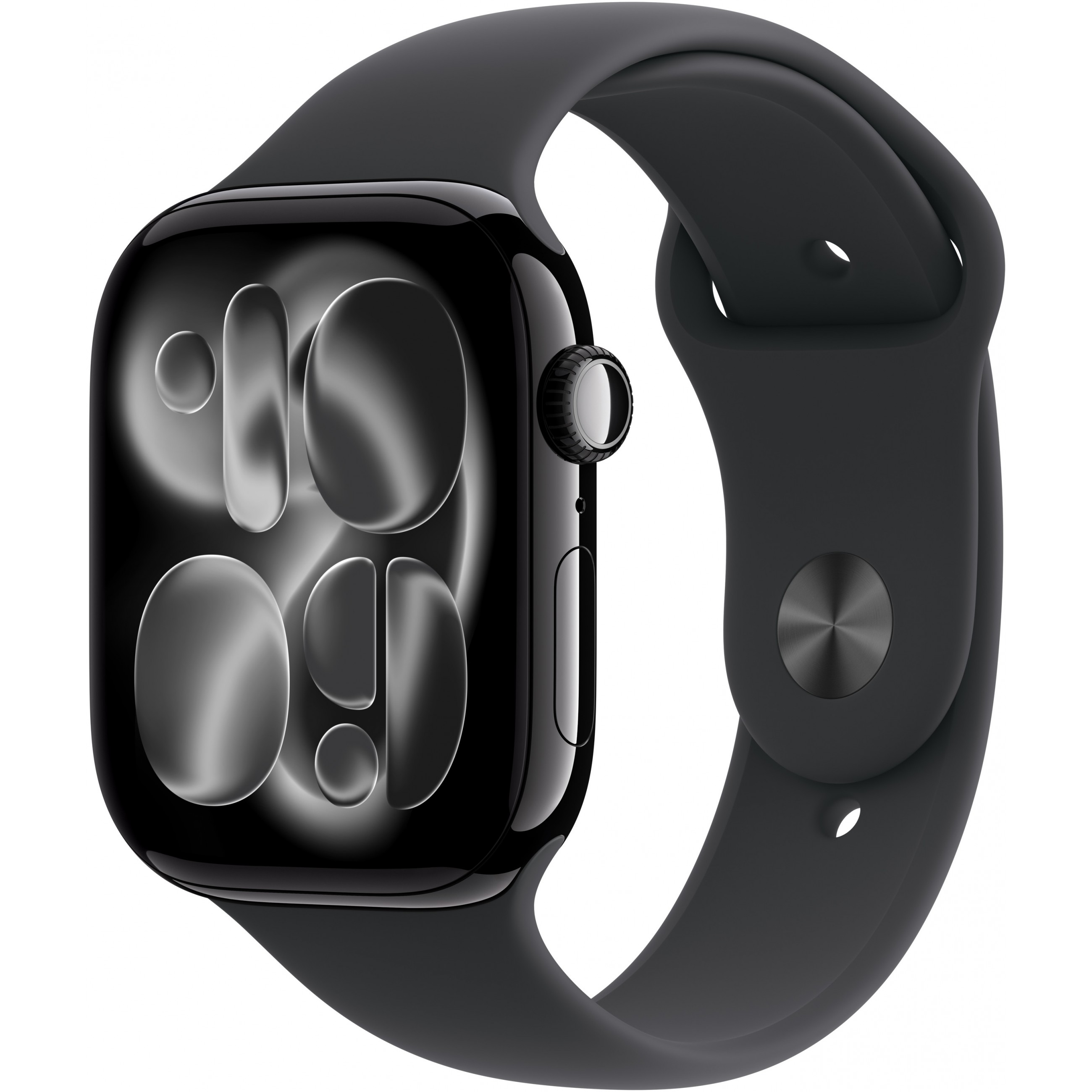 Apple Watch S11 Aluminium Cellular 46mm Diamantschwarz (Sportarmband schwarz) S/M