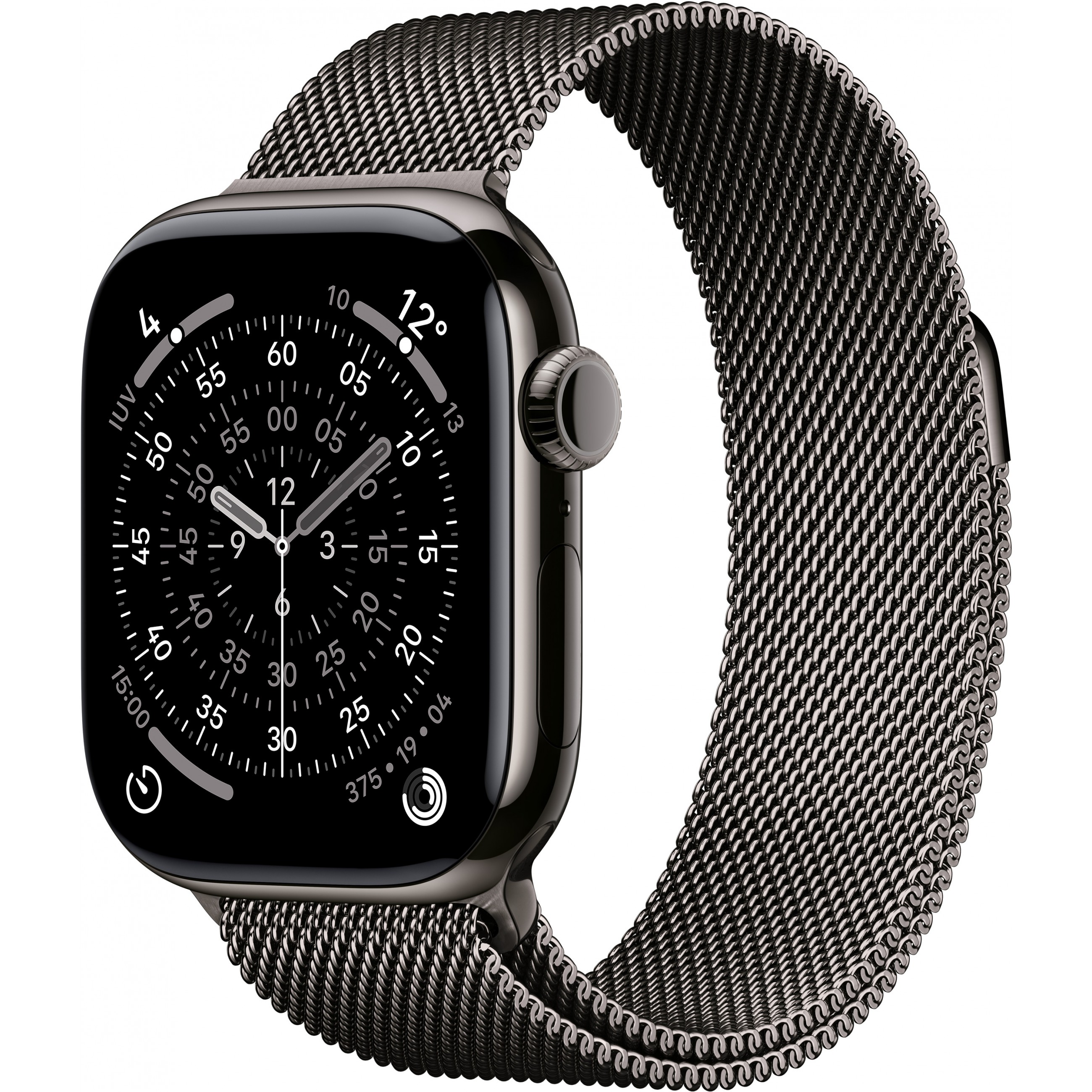 Apple Watch S11 Titan Schiefer Cellular 42mm (Milanaise Armband schiefer)