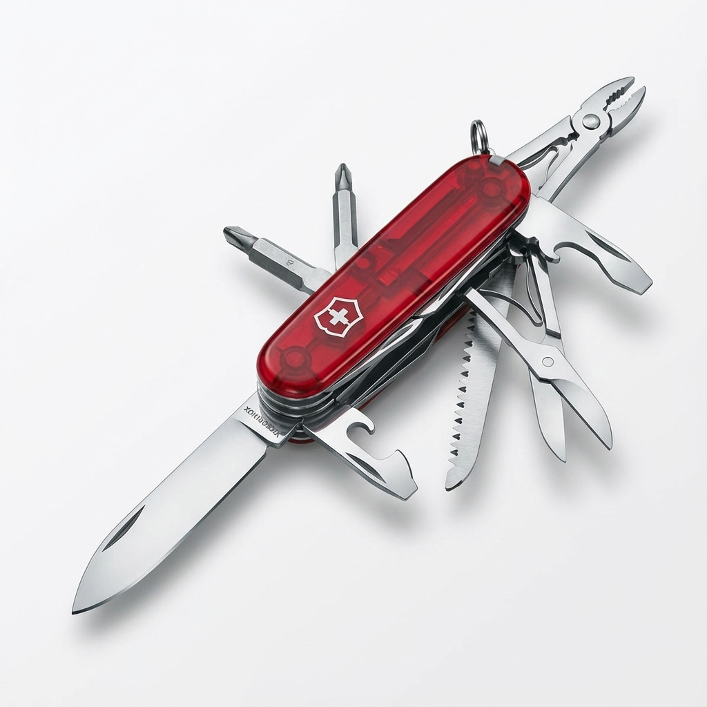 V-1.77 75.T Taschenmesser Cyber Tool L, rot