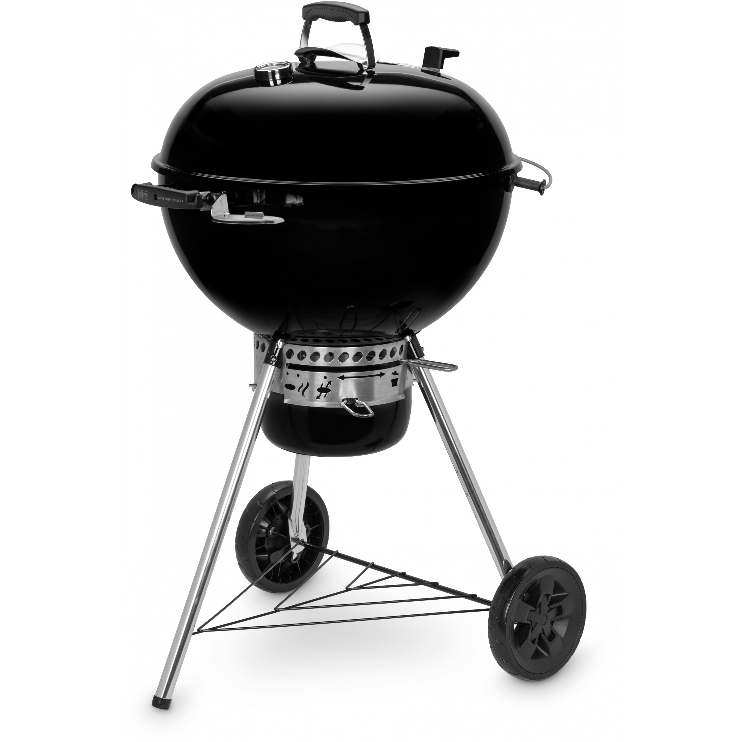 Weber Holzkohlegrill Master Touch GBS E-5750, 57 cm Schwarz