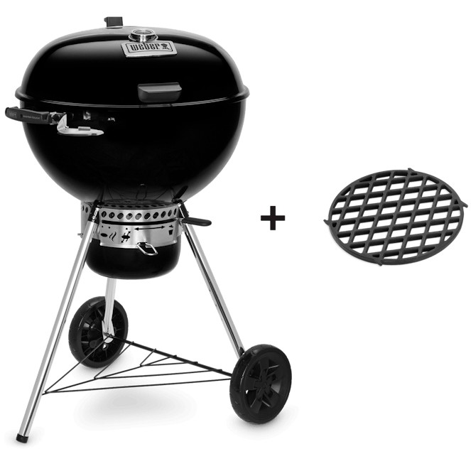 Weber Holzkohlegrill MasterTouch GBS Premium E-5775 BLK