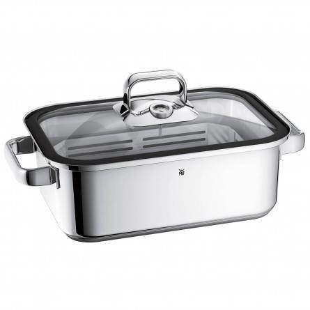 WMF 1741026040 Vitalis Compact Aroma Dampfgarer mit Silikondichtung