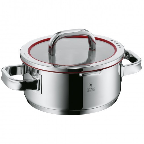 WMF 0760206380 Function 4 Kochtopf klein 20cm, rot