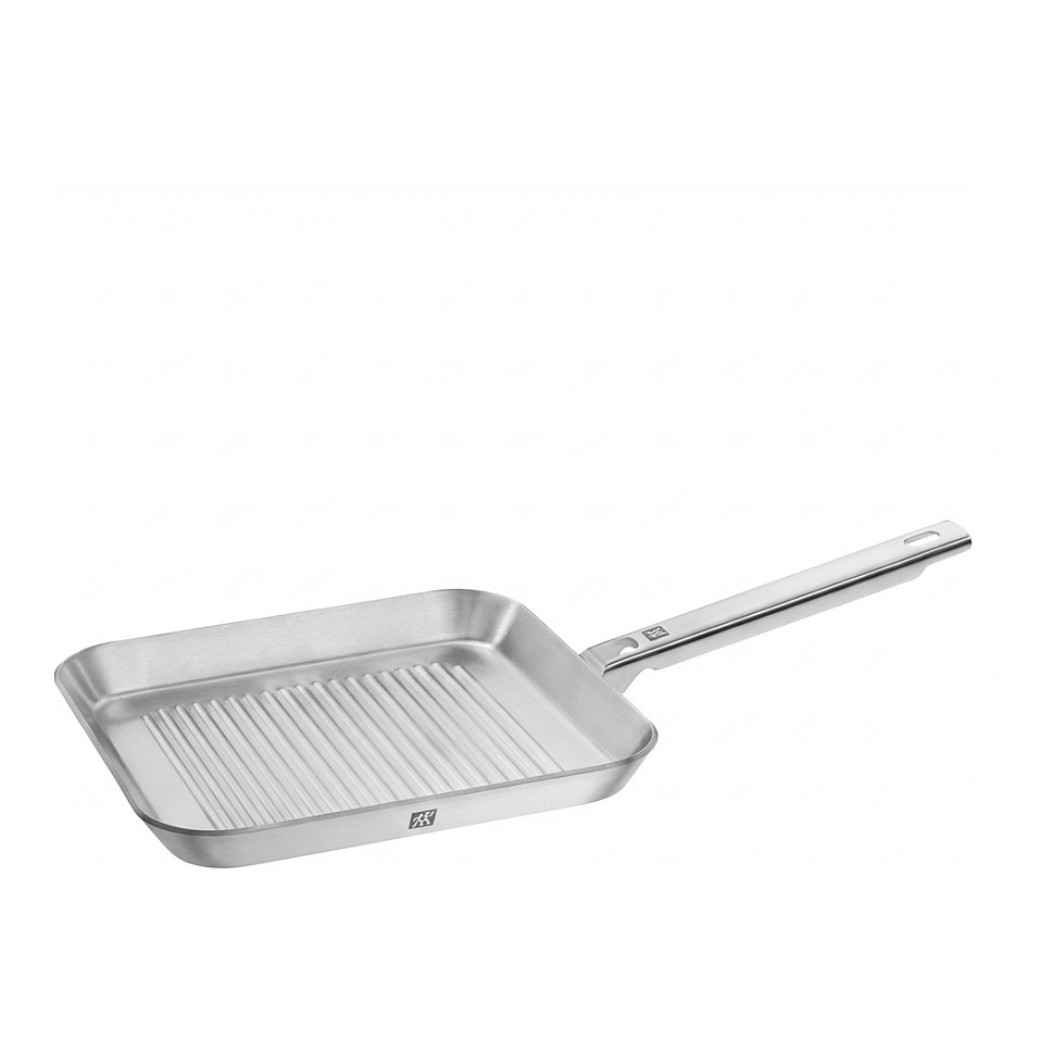 Zwilling 40996-024-0 Plus Grillpfanne, , Edelstahl, Silber, 24 x 24 cm