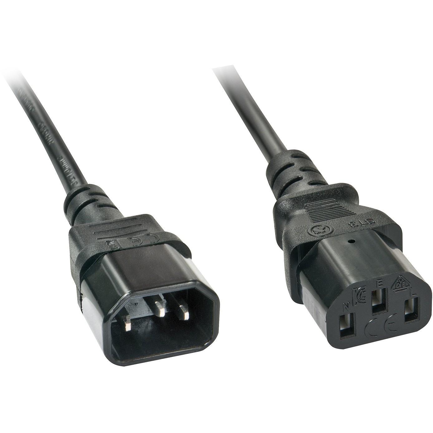 LINDY IEC-Netzverlängerung 320 C14 - 320 C13 5m