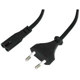 LINDY IEC-Netzkabel Euro-Netzstecker-IEC 320 C7 5m