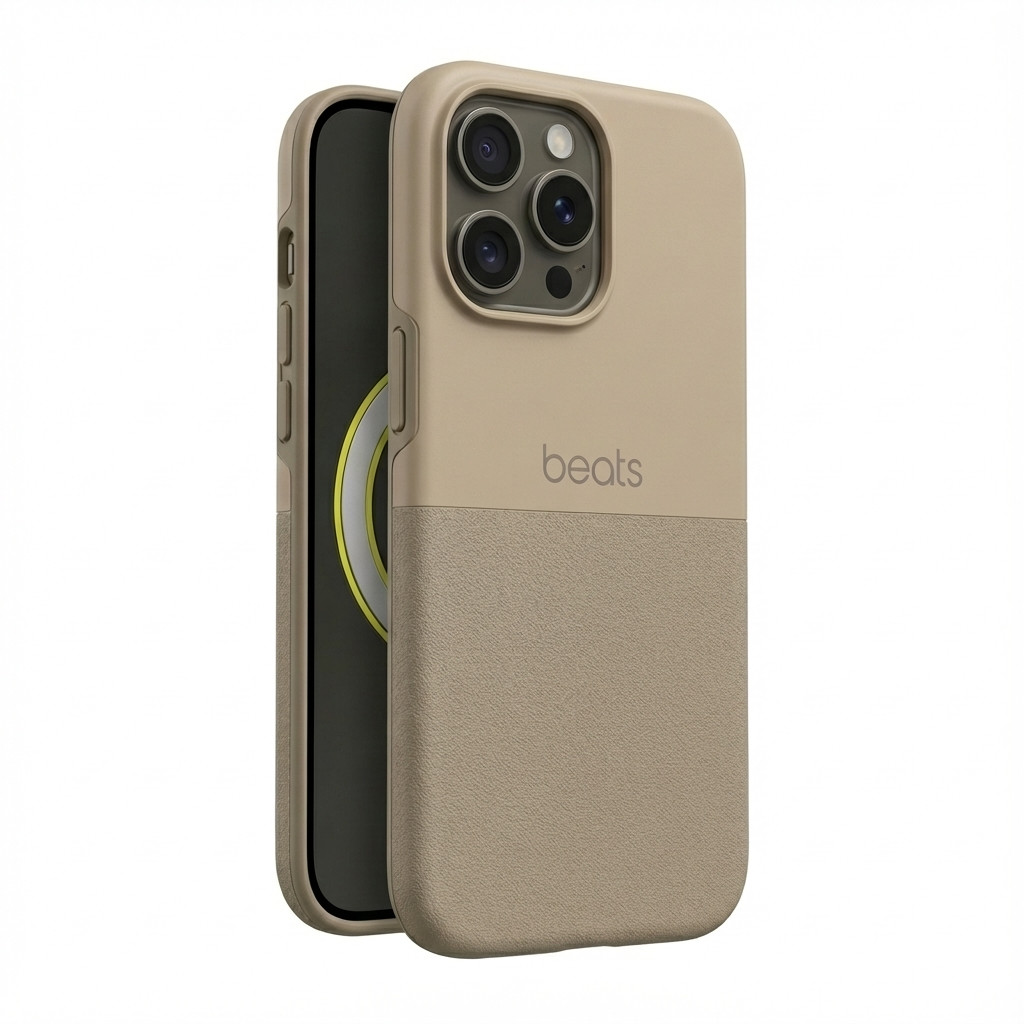 Beats Rugged Case iPhone 17 mit MagSafe und Kamerasteuerung (alpengrau)