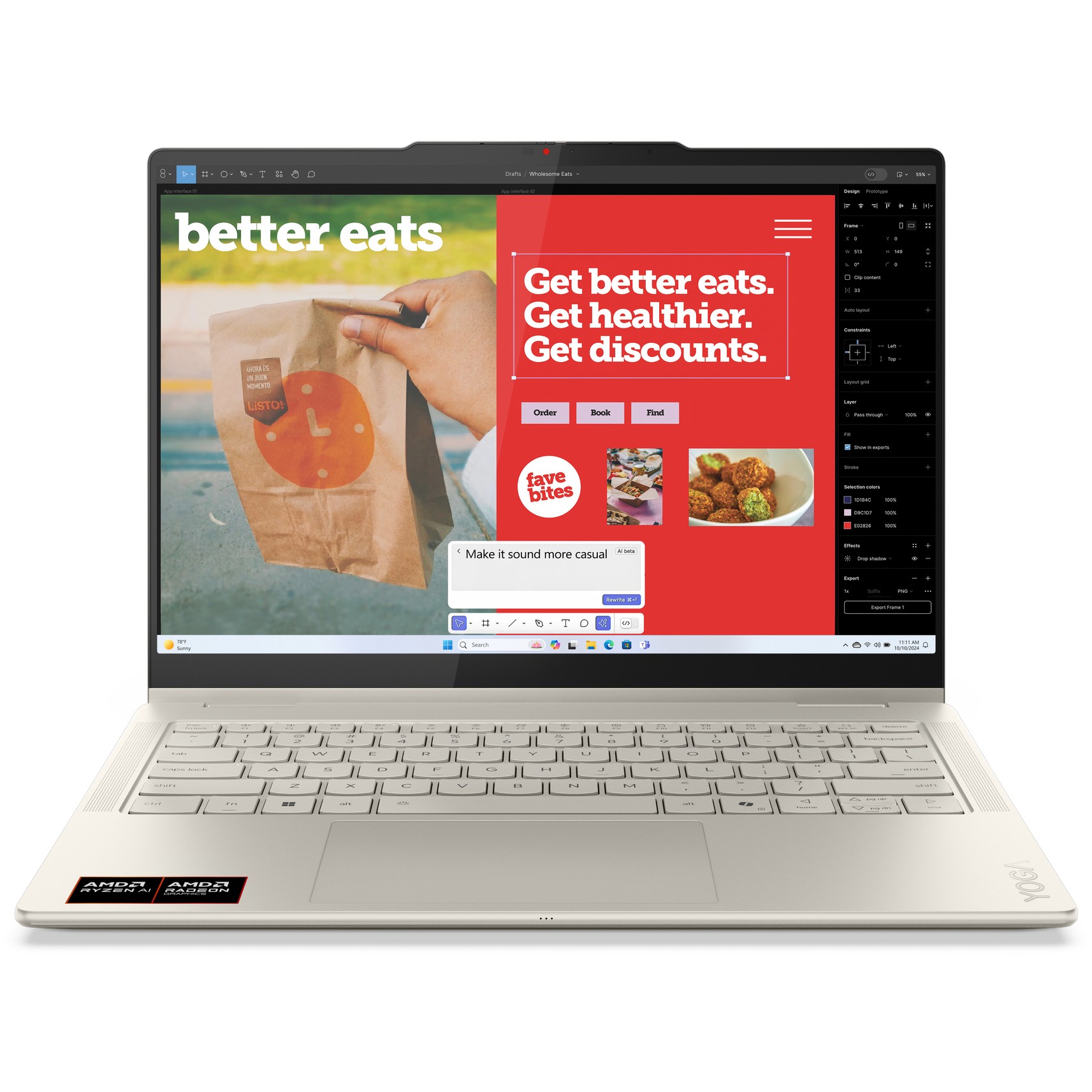 Lenovo Yoga 7 2-in-1 14AKP10 83JR002VGE Ryzen AI 7 350 16GB/1TB SSD 14