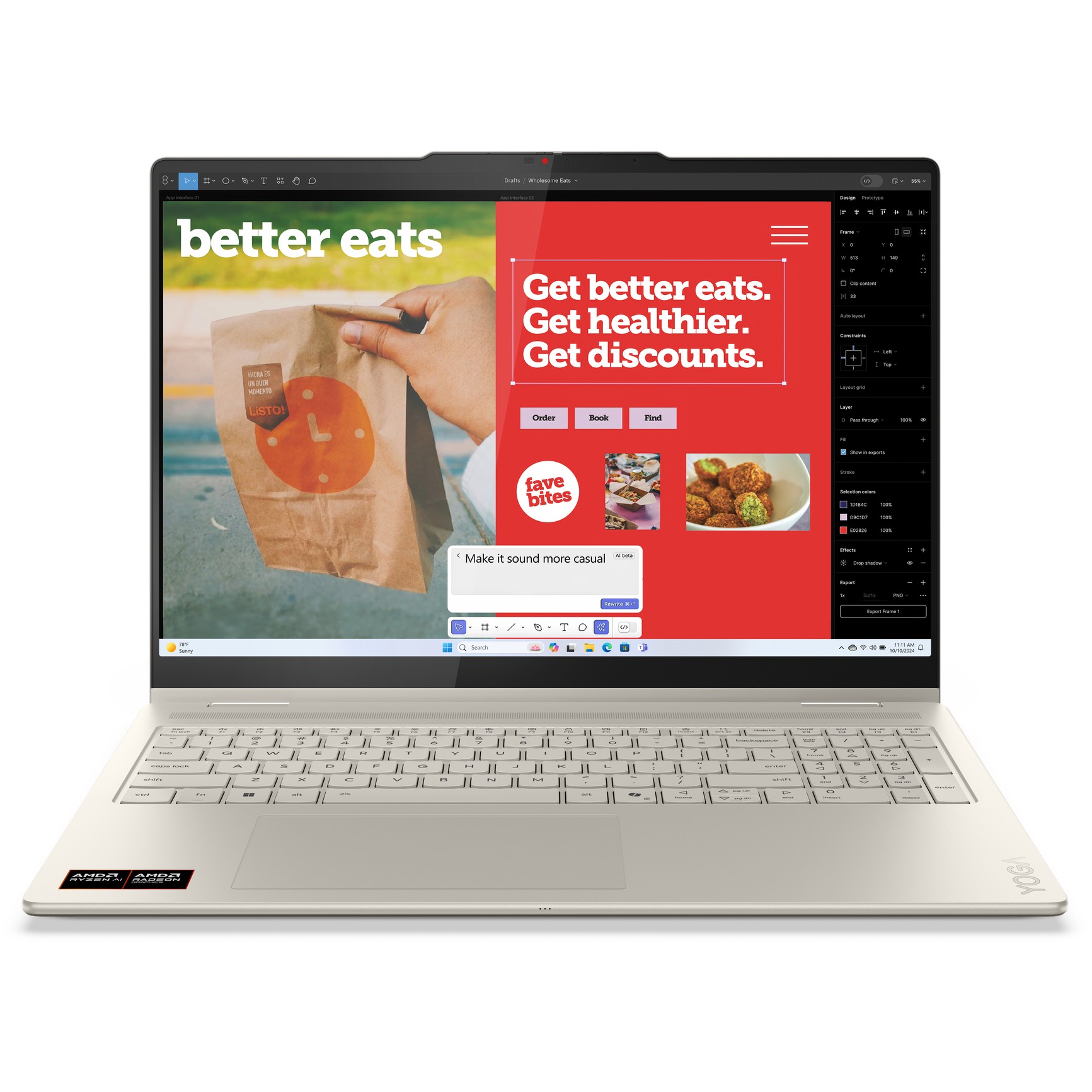 Lenovo Yoga 7 2-in-1 16AKP10 83JU000PGE Ryzen AI 7 350 32GB/1TB SSD 16