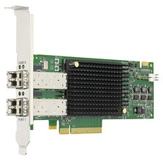 RAID Broadcom LPe32000 Serie Emulex G6 Netzwerkkarte Fiber Channel Adapter Dual-Port SFP+ 28 Gbit LP LPE32002