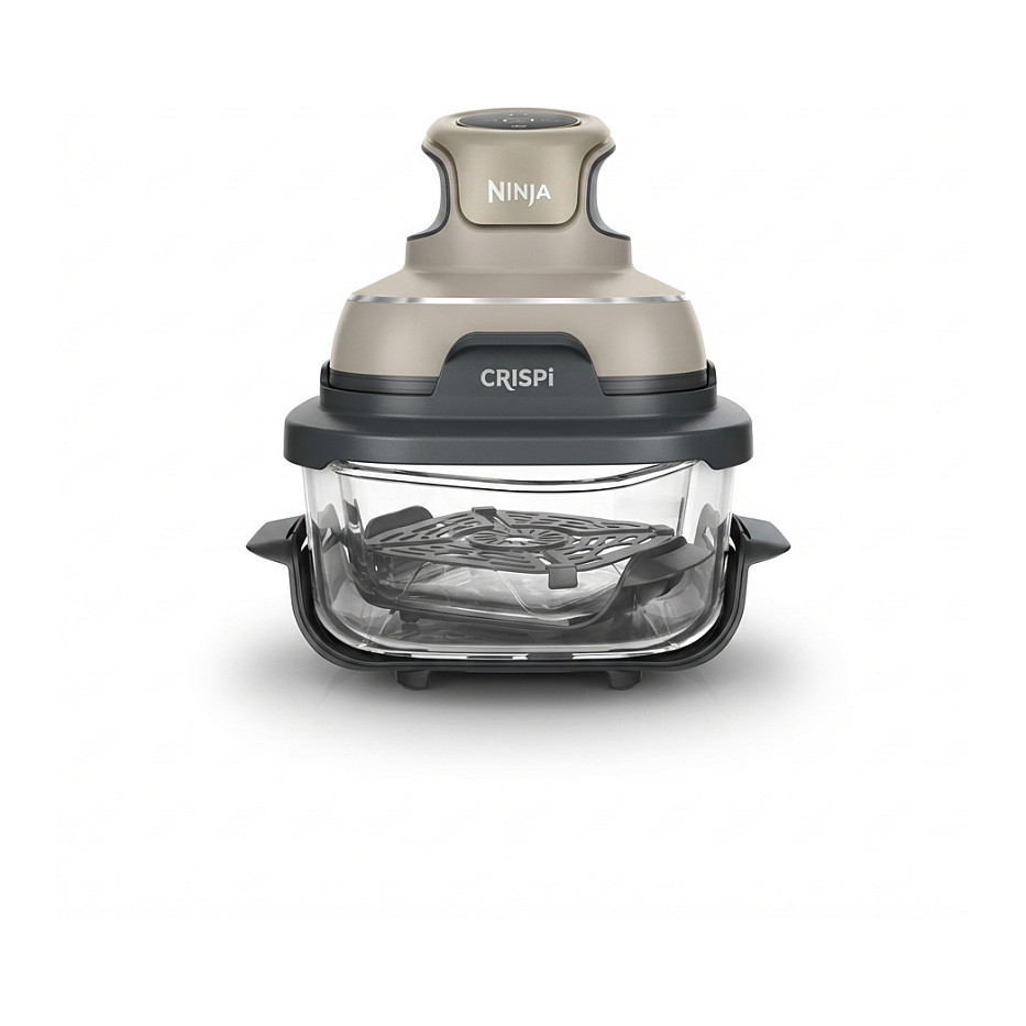 Ninja FN101EUST CRISPi 4-in-1 Tragbare Glas-Heißluftfritteuse Stone