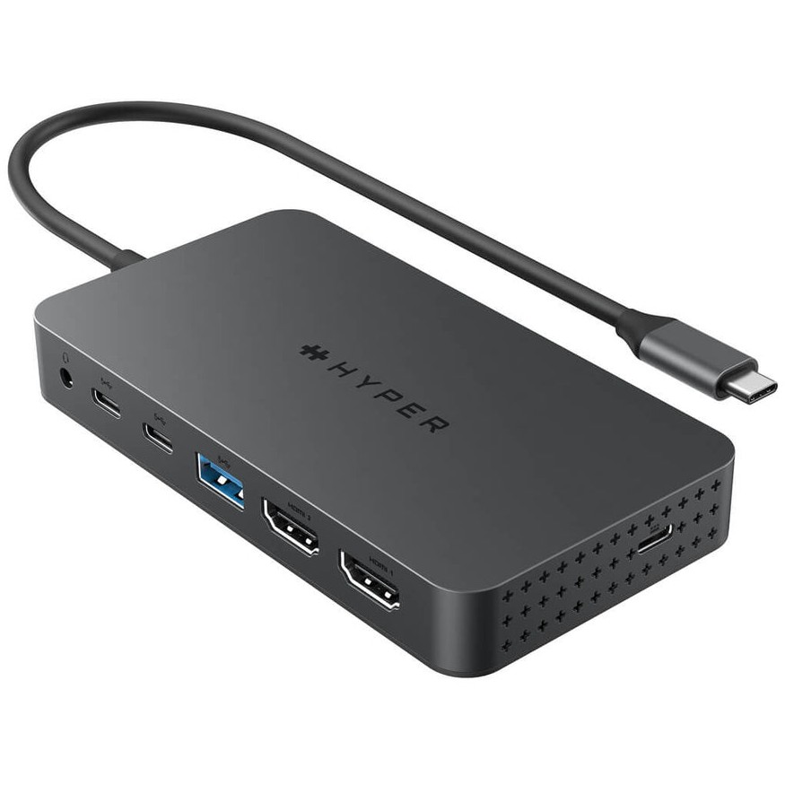 TARGUS Hyper HyperDrive Universal USB-C 7-in1 Dual HDMI Mobile Dock