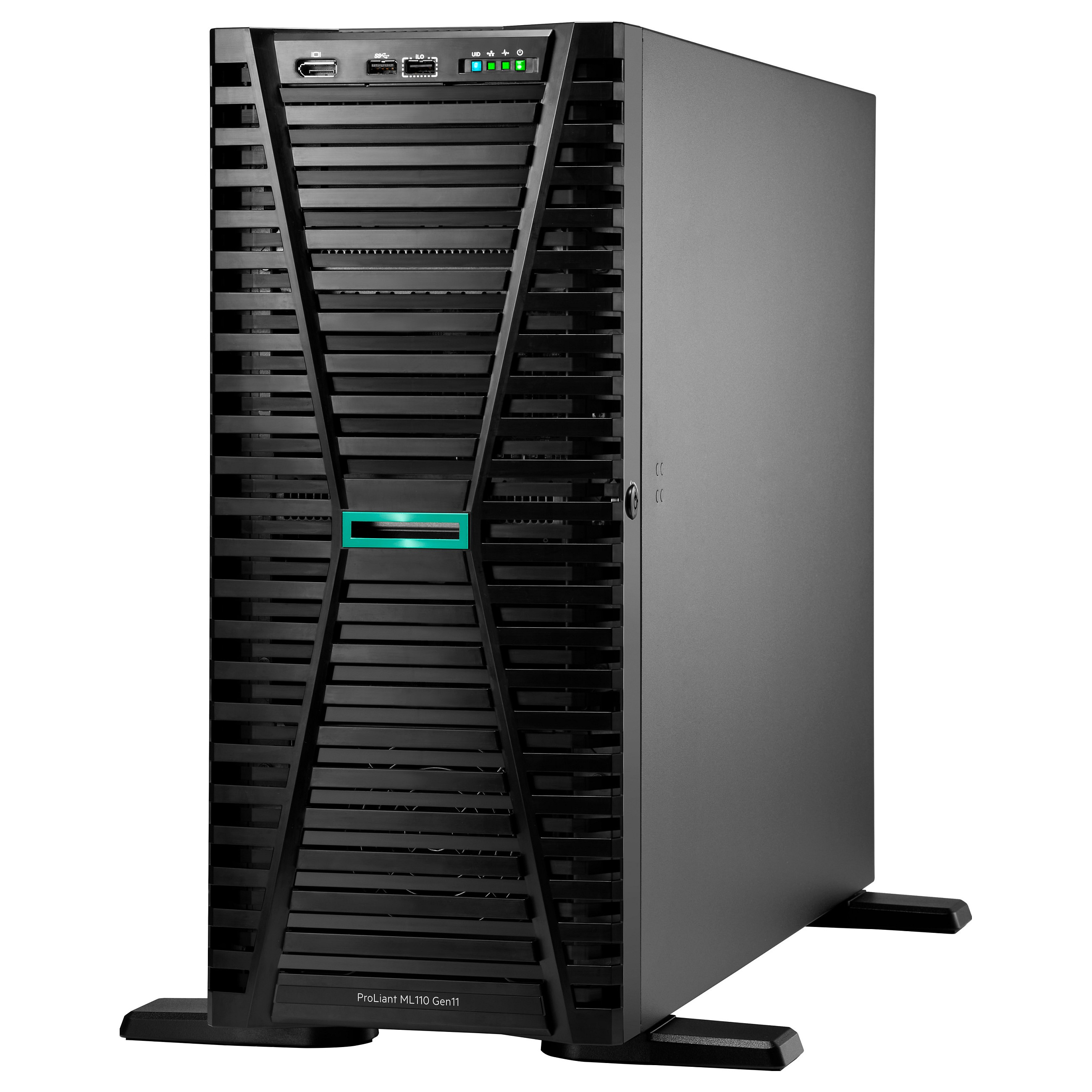 Server HPE ProLiant ML110 Gen11 Intel Xeon Silver 4510 2.4GHz 12c 1P 2x32GB-R 8SFF NS204i-u MR408i-o 2x1000W PS EU Server