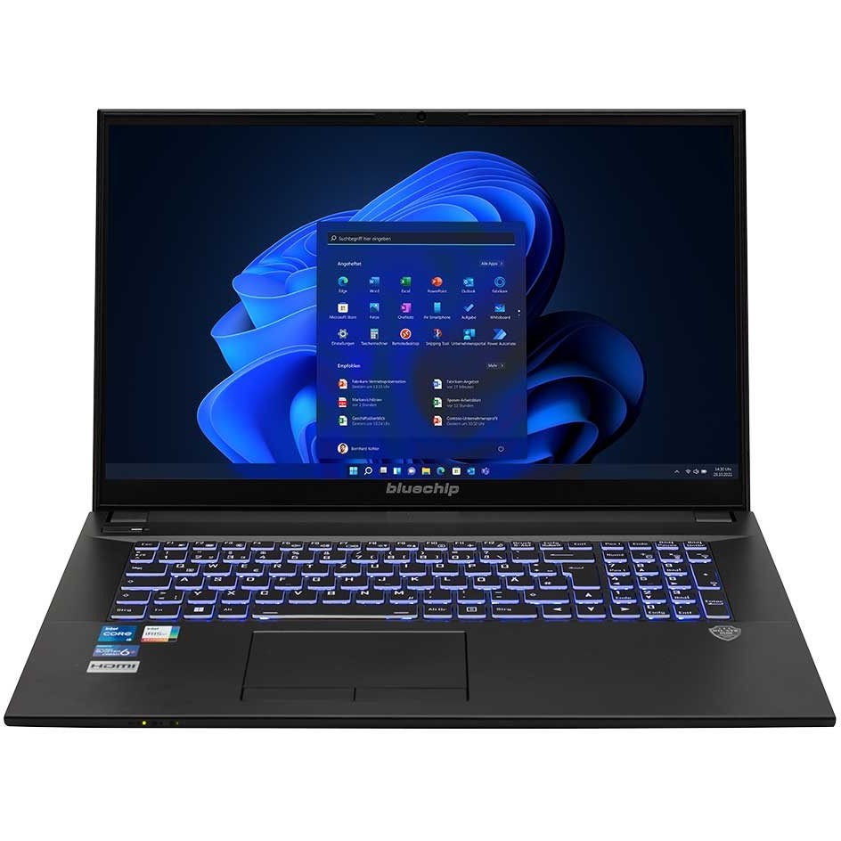 bluechip TRAVELline 17W4 EDU i5-1335U W11Pro 17.3