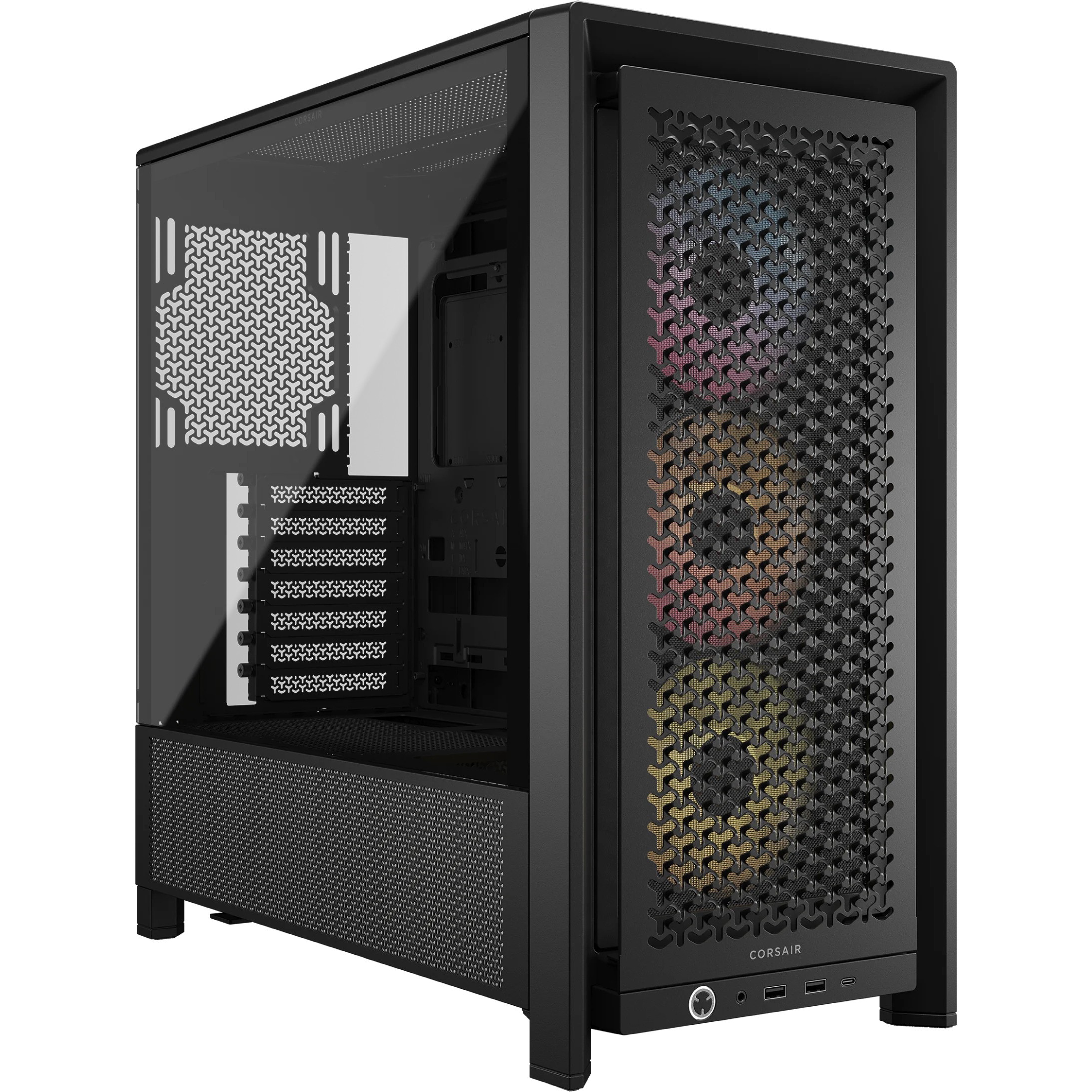 CORSAIR Frame 4000D RS ARGB Midi Tower ATX Gaming Gehäuse TG Seitenfenster