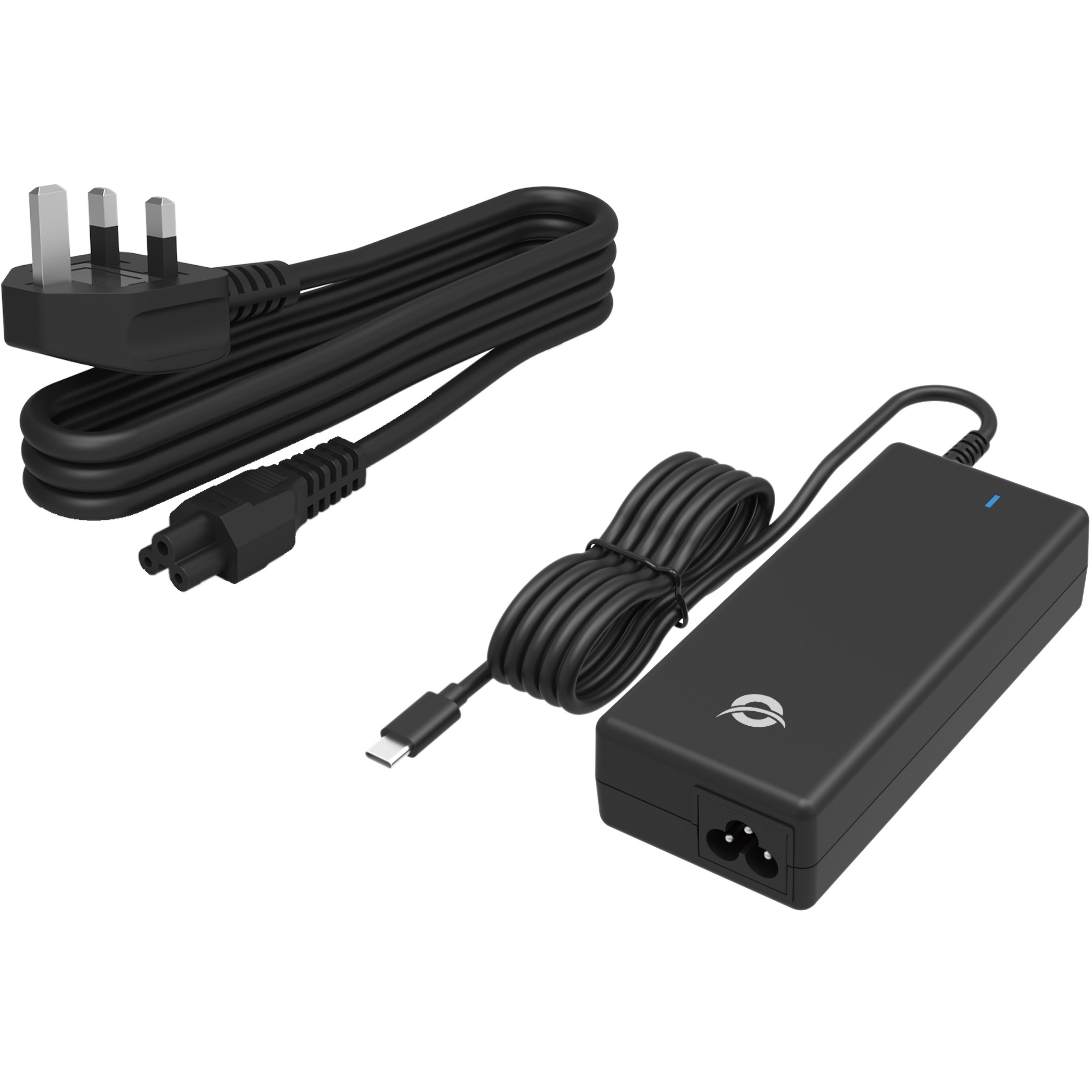 CONCEPTRONIC Ladegerät 1Port GaN USB-C UK 100WPD3.0/PPS sw