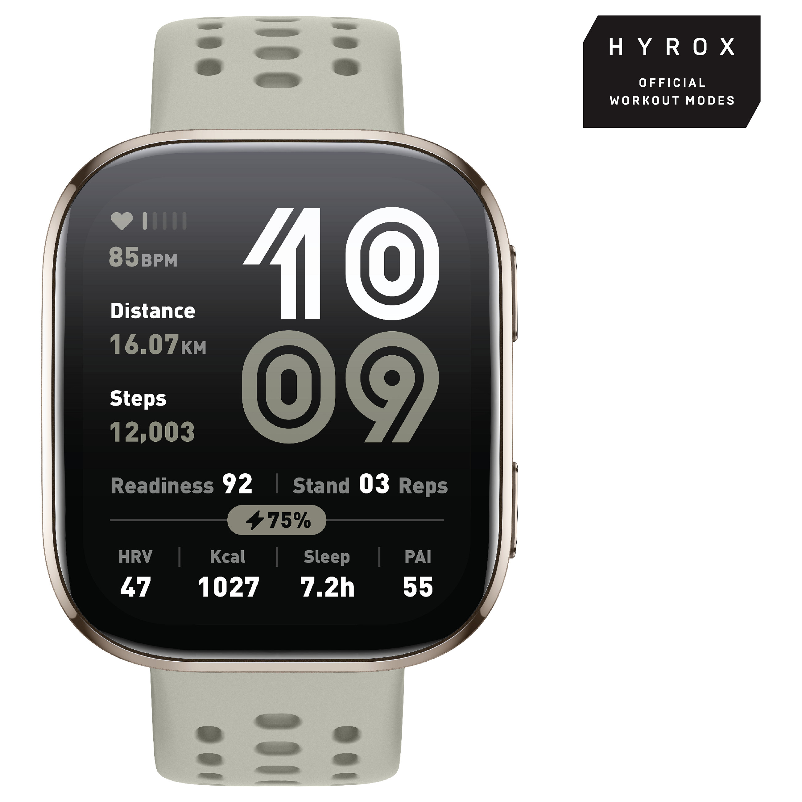 Amazfit BIP 6 Aktivitäts-Tracker Stone