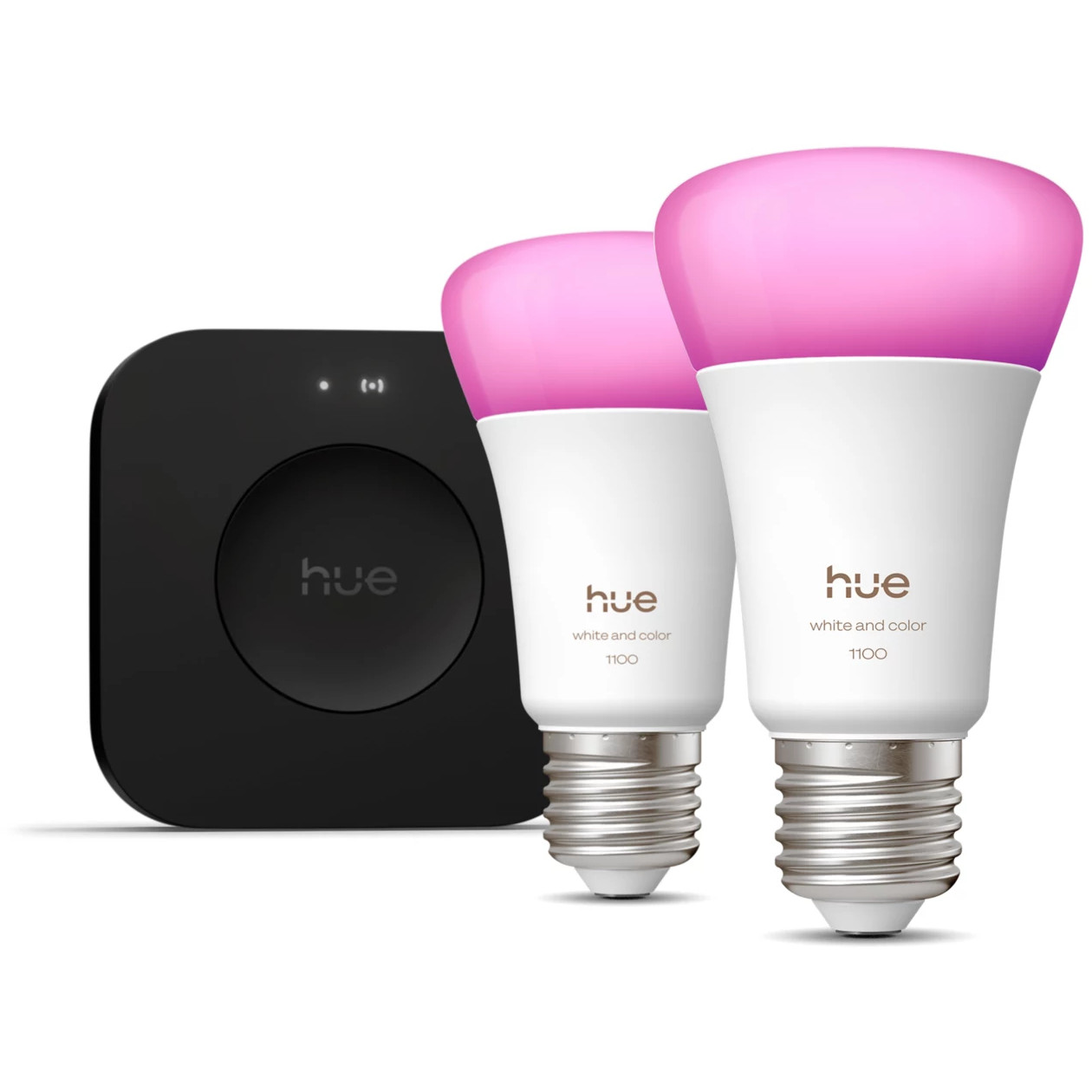 Philips Hue Starter Kit: Hue Bridge Pro + 2 E27