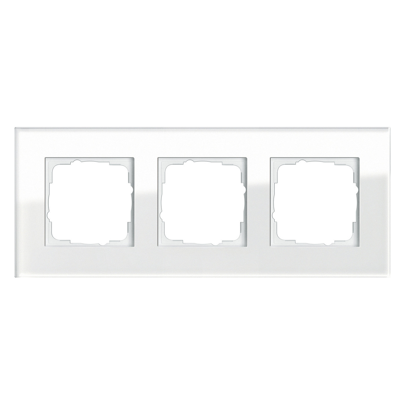 GIRA - Esprit - Rahmen 3-fach *Glas weiß*
