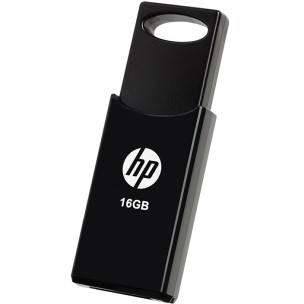 STICK 16GB HP v212w 2.0 Flash Drive (black) retail