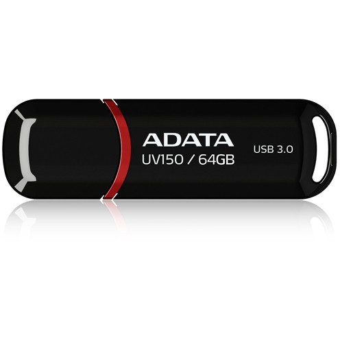 STICK 64GB ADATA DashDrive UV150 schwarz retail