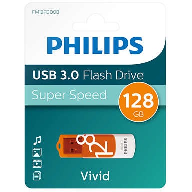 STICK Philips USB 3.0 128GB Vivid Edition Sunrise Orange