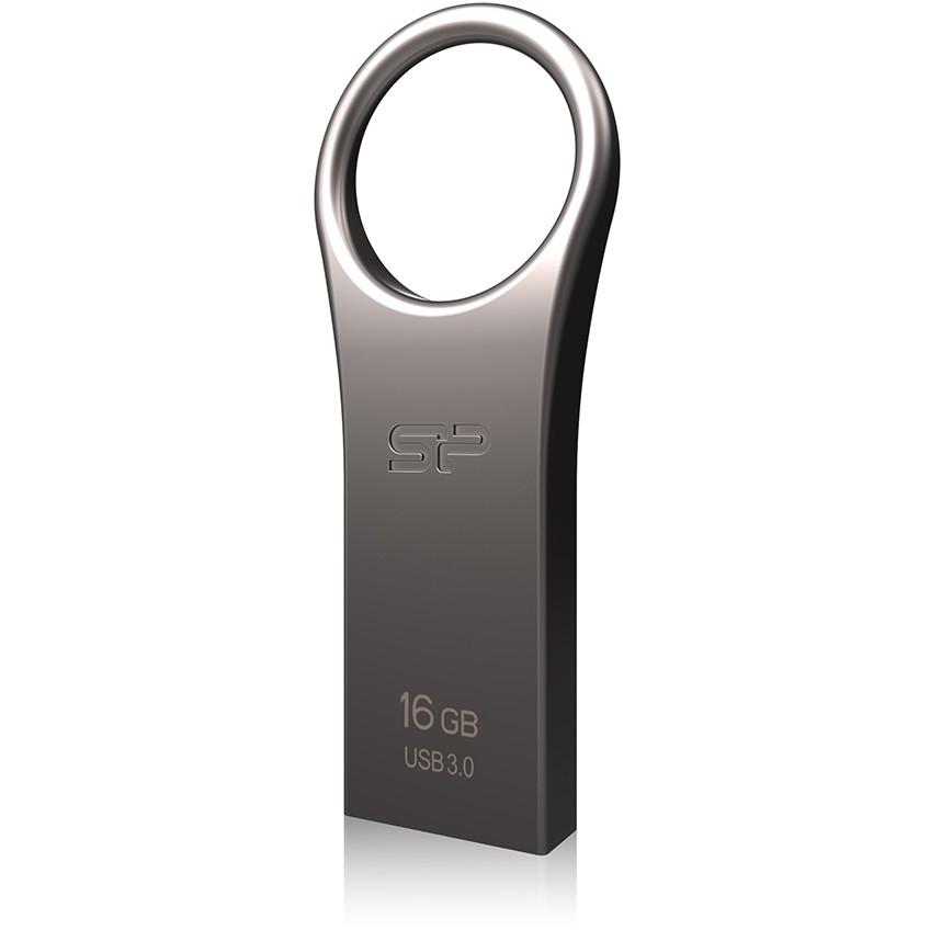 STICK Silicon Power USB-Stick 16GB USB3.0 J80 Silver/Zinc Alu.