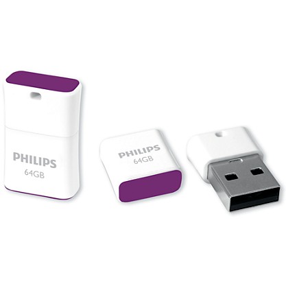 STICK Philips USB 2.0 64GB Pico Edition Magic Purple