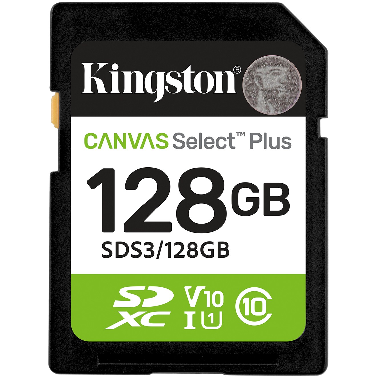 CARD Kingston 128GB sdxc Canvas Select Plus Gen3 150MB/s C10 UHS-I U1 V10