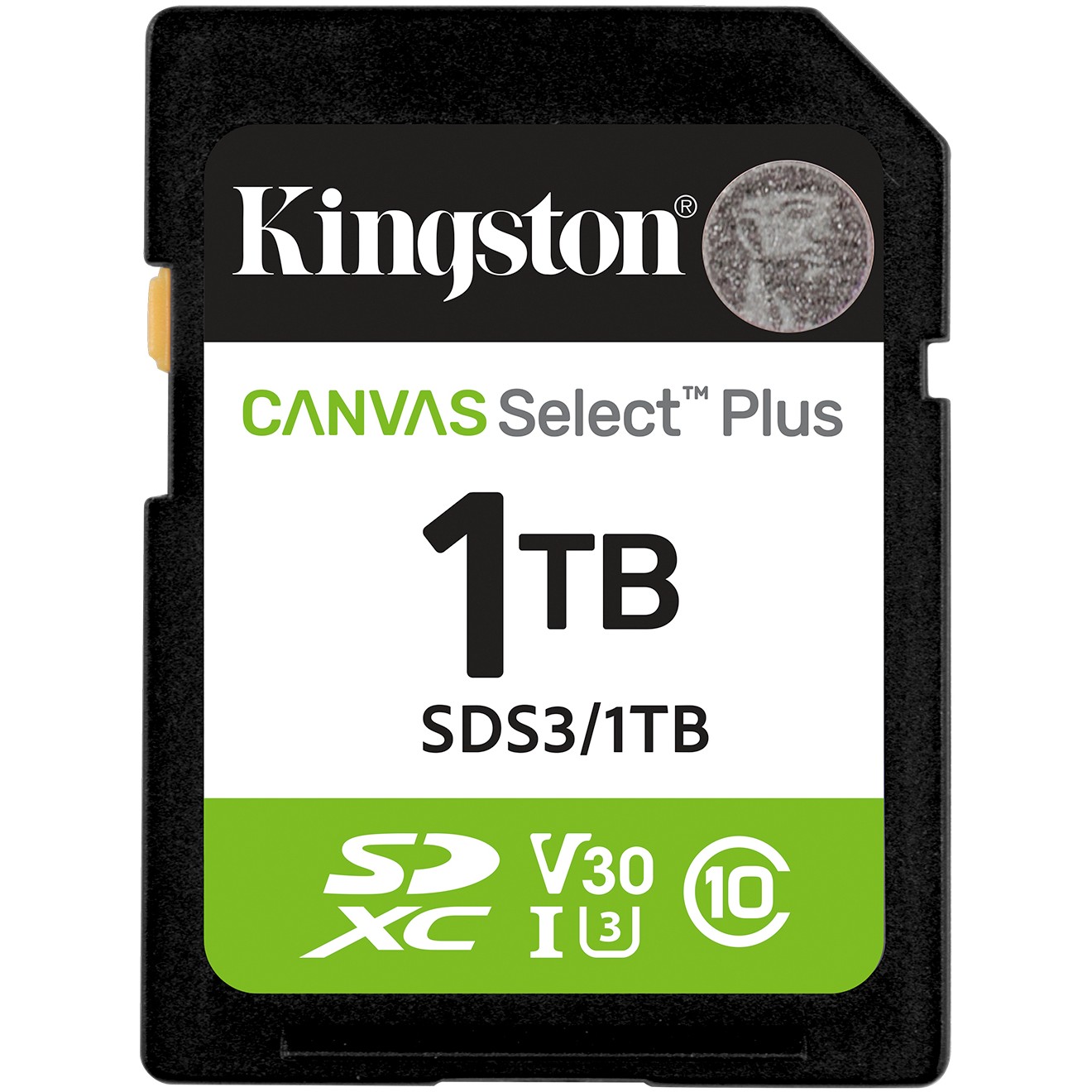 CARD Kingston 1TB sdxc Canvas Select Plus Gen3 150MB/s C10 UHS-I U3 V30