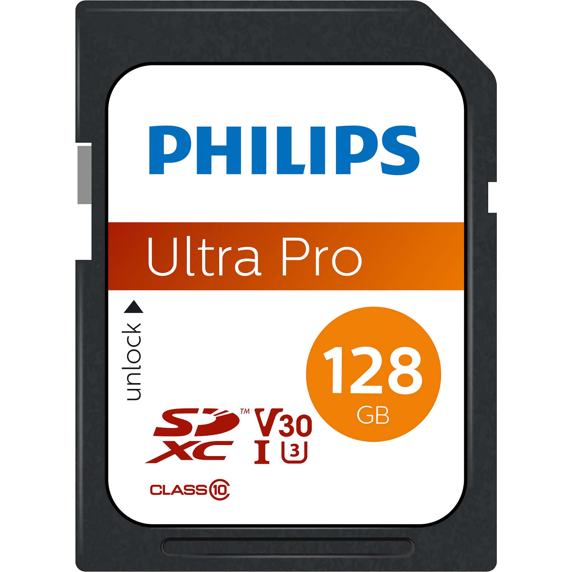 CARD Philips sdxc Card 128GB Class 10 UHS-I U3 V30 A1