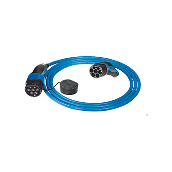 Mennekes Ladekabel Mode 3. Typ 2. 32A. 3PH (blau/schwarz. 7.5 Meter)