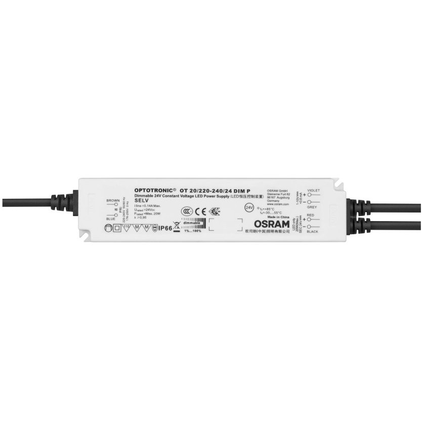 Osram Netzteil - 24V 20W IP67 dimmbar