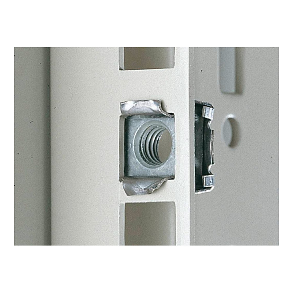 Rittal Käfigmuttern EL M5 0,8-2mm mit Kontaktierung 50 Stück