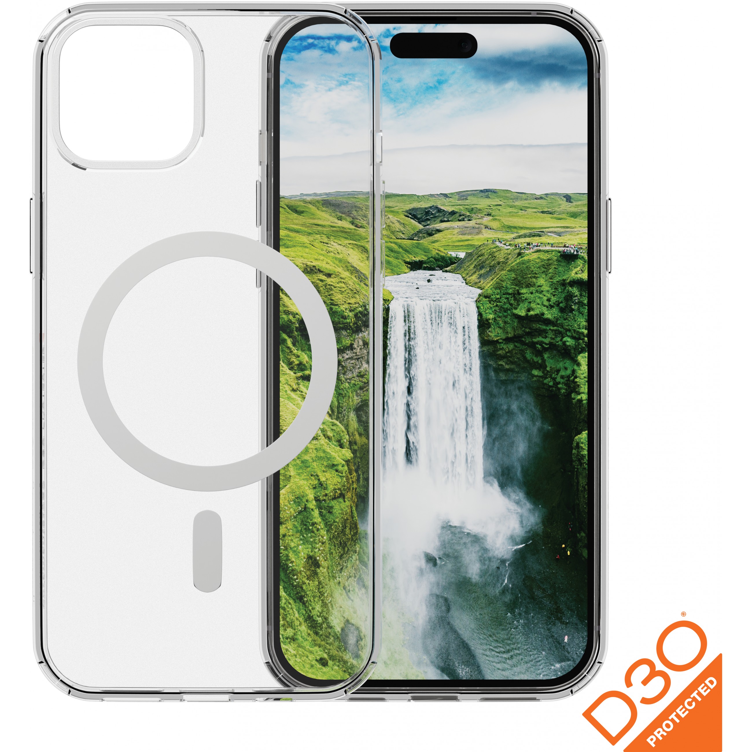 dbramante1928 ICELAND ULTRA D3O MAGSAFE CLEAR