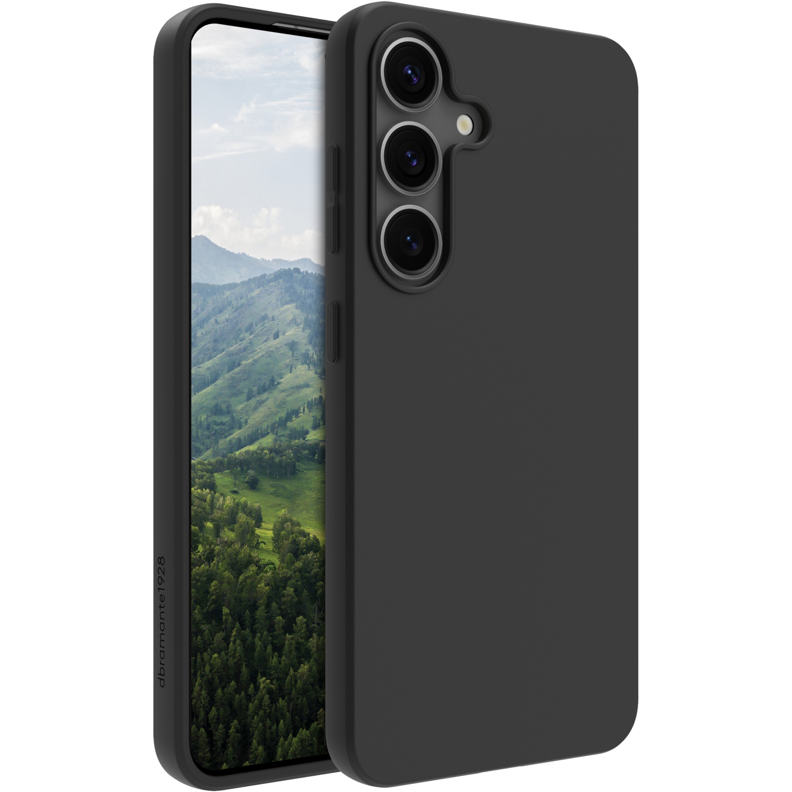 dbramante1928 Bulk - Eco Case Nuuk - Galaxy S25 Black