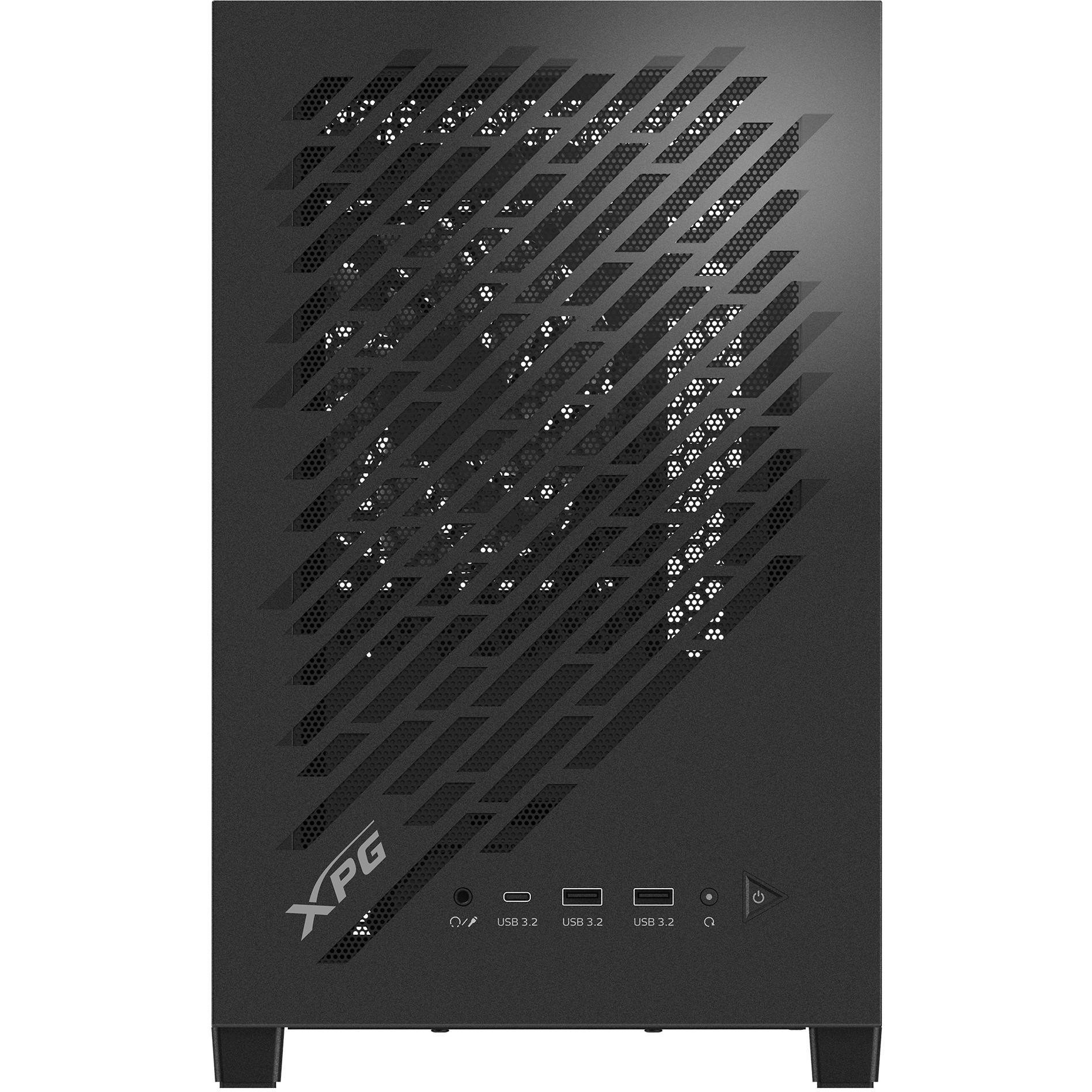 XPG Valor Air Nano mATX Mini Tower schwarz USB C Mesh
