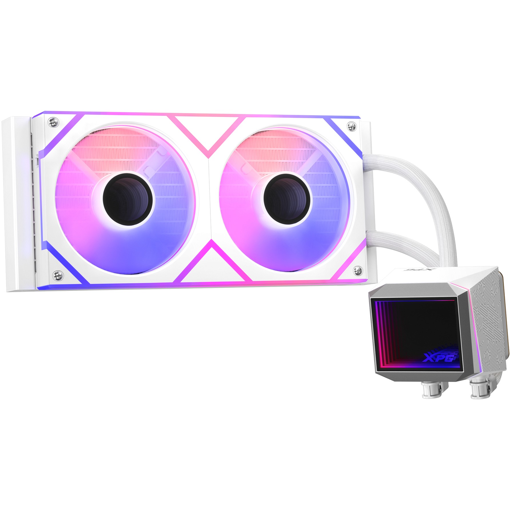 K COOLER XPG Levante II 240 AIO Wasserkühlung 240mm weiß ARGB