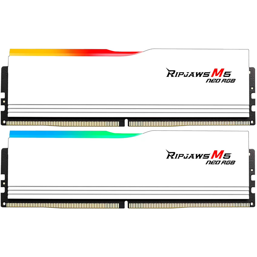 G.Skill DIMM 64 GB DDR5-6000 (2x 32 GB) Dual-Kit (F5-6000J3238G32GX2-RM5NRW, Ripjaws M5 Neo, AMD EXPO)