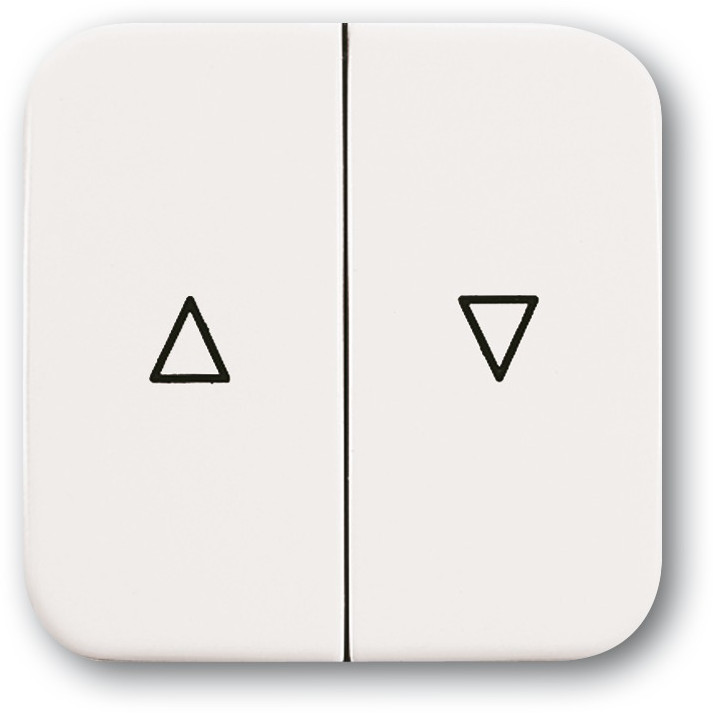 BUSCH JAEGER Reflex SI - Wippe Mit Aufdruck 2-fach *alpinweiss*