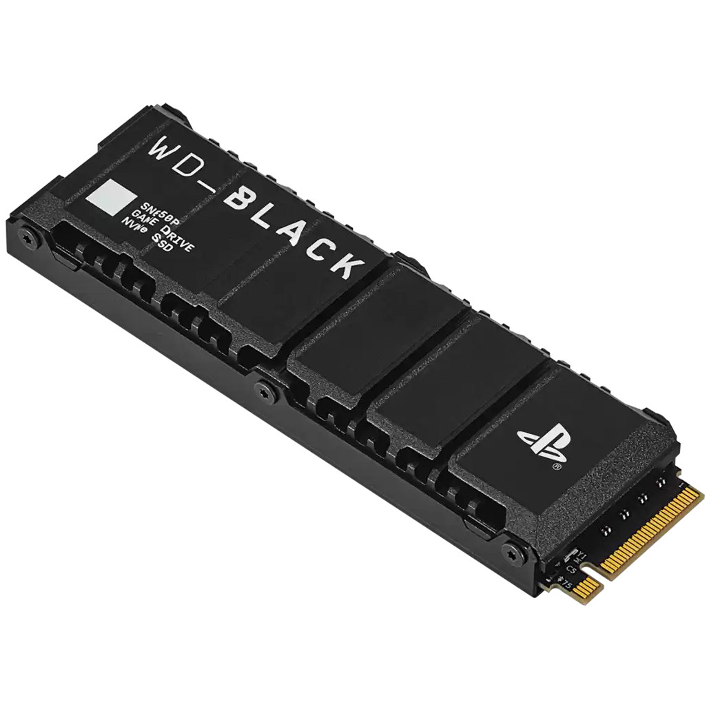 M.2 WD Black SN850P WDBBYV0080BNC-WRSN - Fr PlayStation 5 - SSD - 8 TB - intern - M.2 2280 - PCIe 4.0 x4 (NVMe) - integrierter Khlkrper