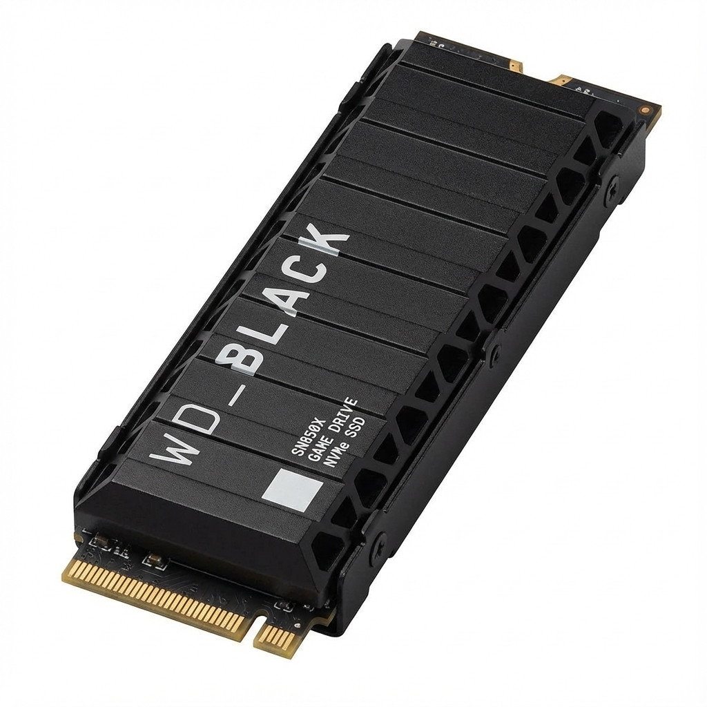 M.2 8TB WD_BLACK SN850X NVMe WDBB9H0080BNC 2280 PCIe 4.0 (NVMe) - integrierter Khlkrper