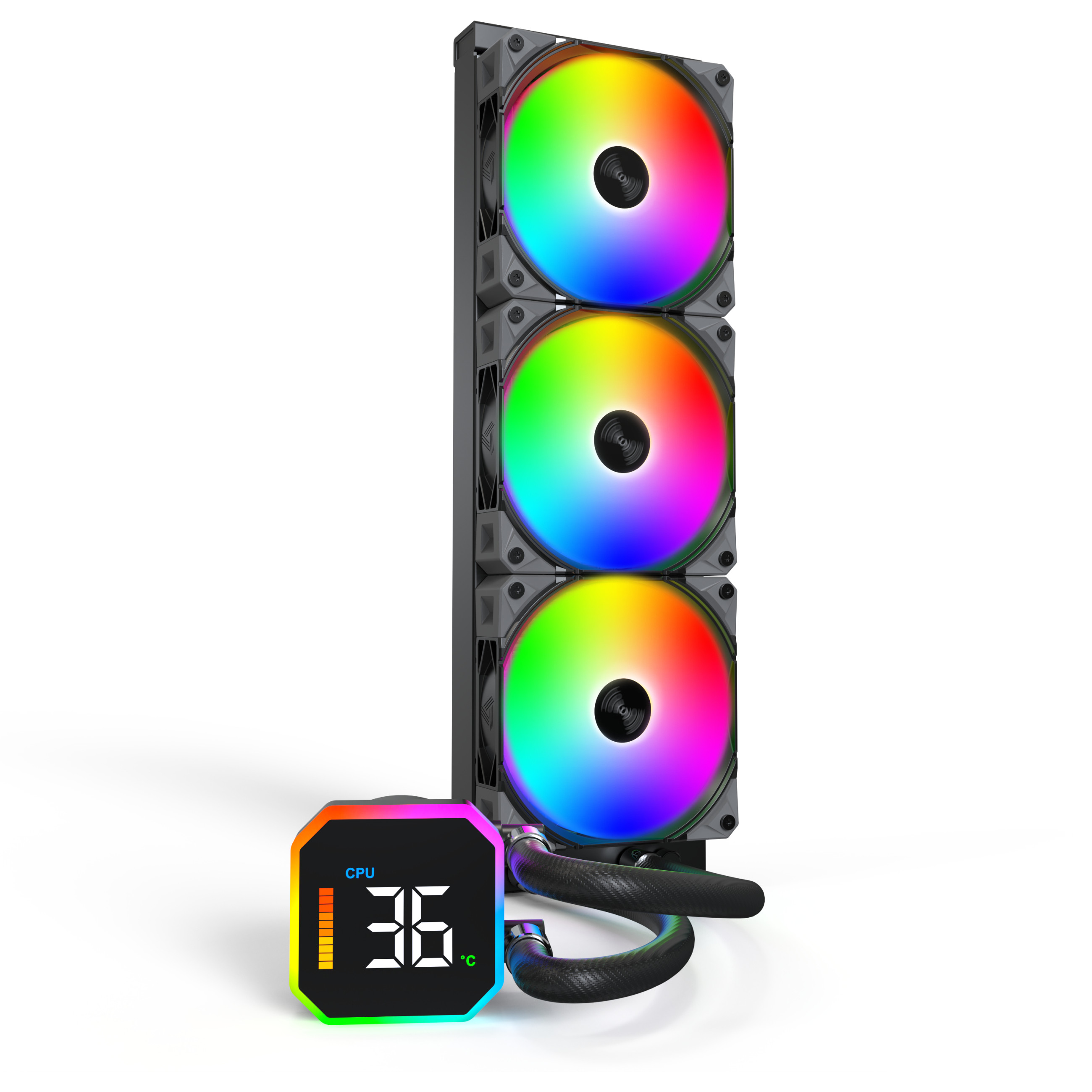 K Montech HyperFlow Digital 360 Black