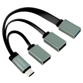 Logilink USB 3.1 HUB 3-port Type-C Kabel HUB